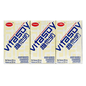 Vitasoy Regular Soy Drink (250mLx6) - Brandco Direct Inc