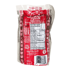 WING WING Chinese style pork Sausage 375g - Brandco Direct Inc