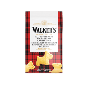Walker's Mini Shortbread Scottie Dogs (125g);T15 - Brandco Direct Inc