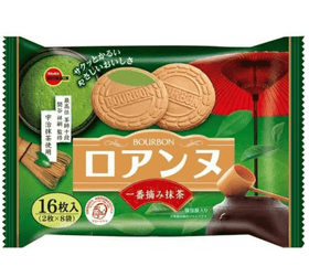 Bourbon Roanne Gaufre Matcha Cream 16P (134g) - Brandco Direct Inc