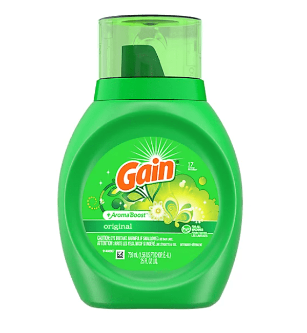 Gain Liquid Laundry Detergent HE Aroma Boost Original 17Ld (739ml) - Brandco Direct Inc