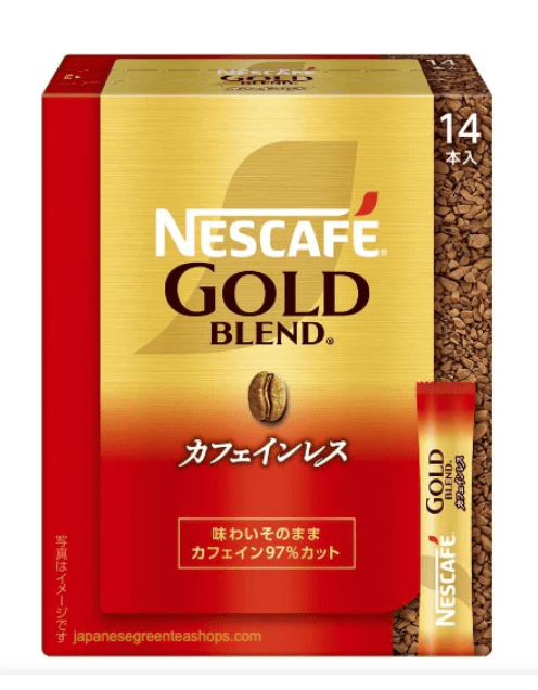 Nescafe Gold Blend Black Caffeineless Instant Coffee 7p(14g) - Brandco Direct Inc