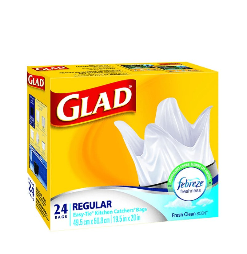 Glad Clear Kitchen Catcher Regular (24CT) - Brandco Direct Inc