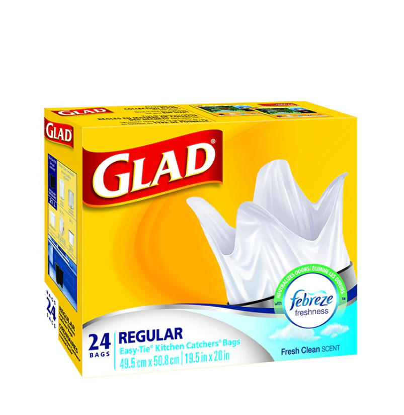 Glad Clear Kitchen Catcher Regular (24CT)