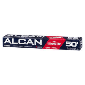 Alcan Aluminum Foil 30.5cmX15.24M (50's) - Brandco Direct Inc