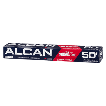 Alcan Aluminum Foil 30.5cmX15.24M (50's) - Brandco Direct Inc