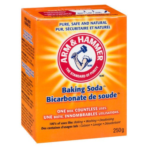 Arm & Hammer Baking Soda Small (250g) - Brandco Direct Inc