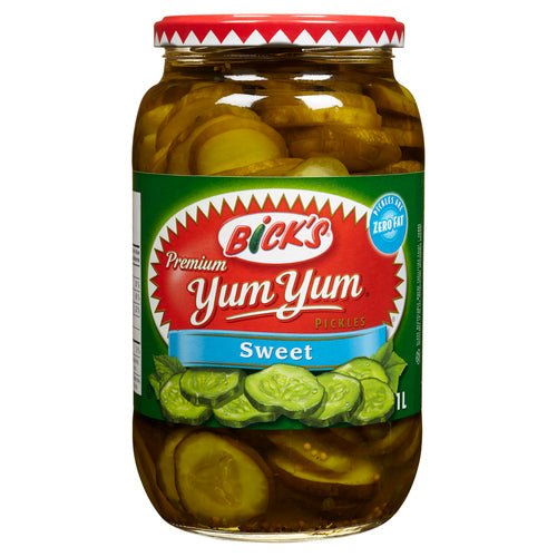 Bicks Pre Yum Yum Pickles Sweet (1L) - Brandco Direct Inc