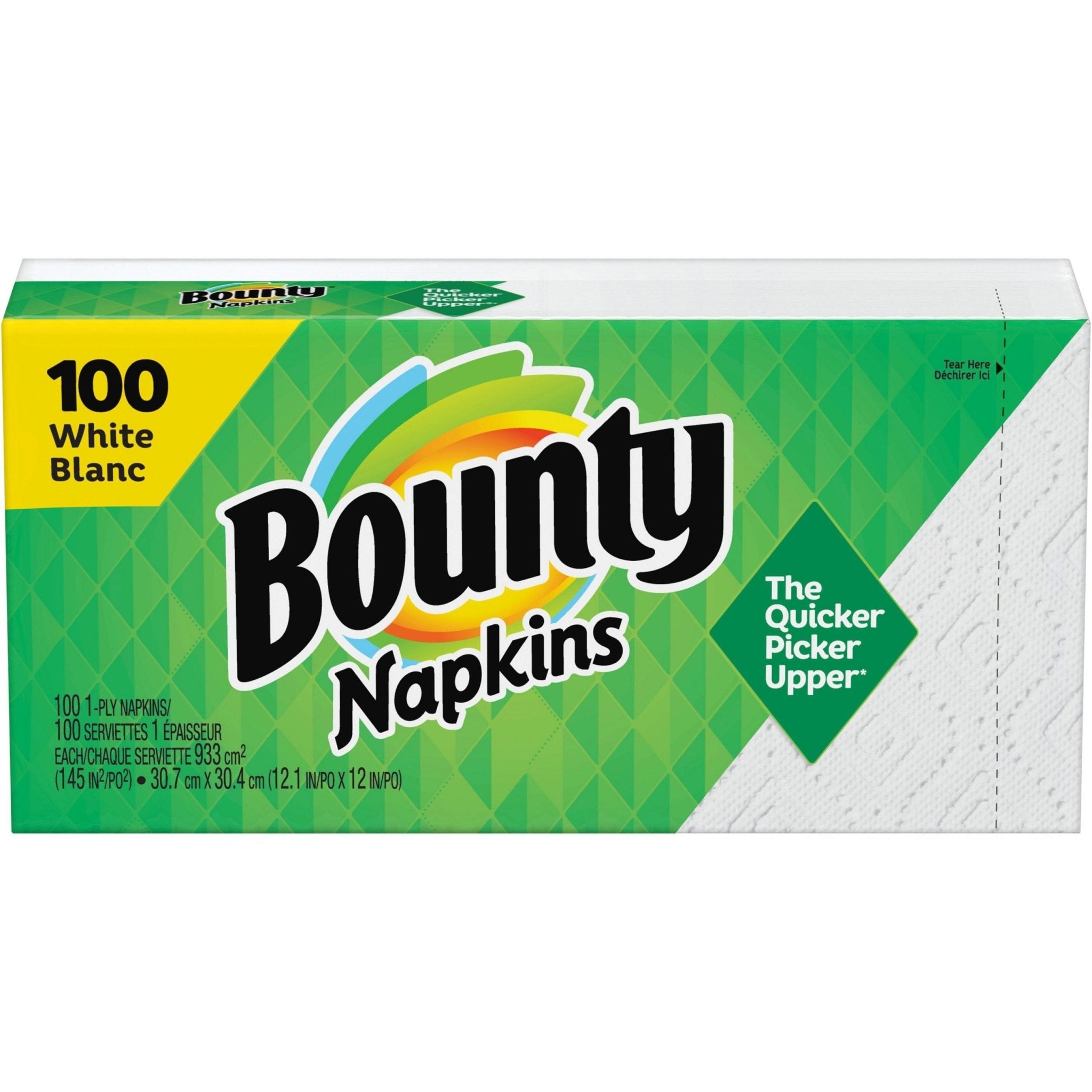 Bounty Paper Quilted Napkins Strong (100S) - Brandco Direct Inc