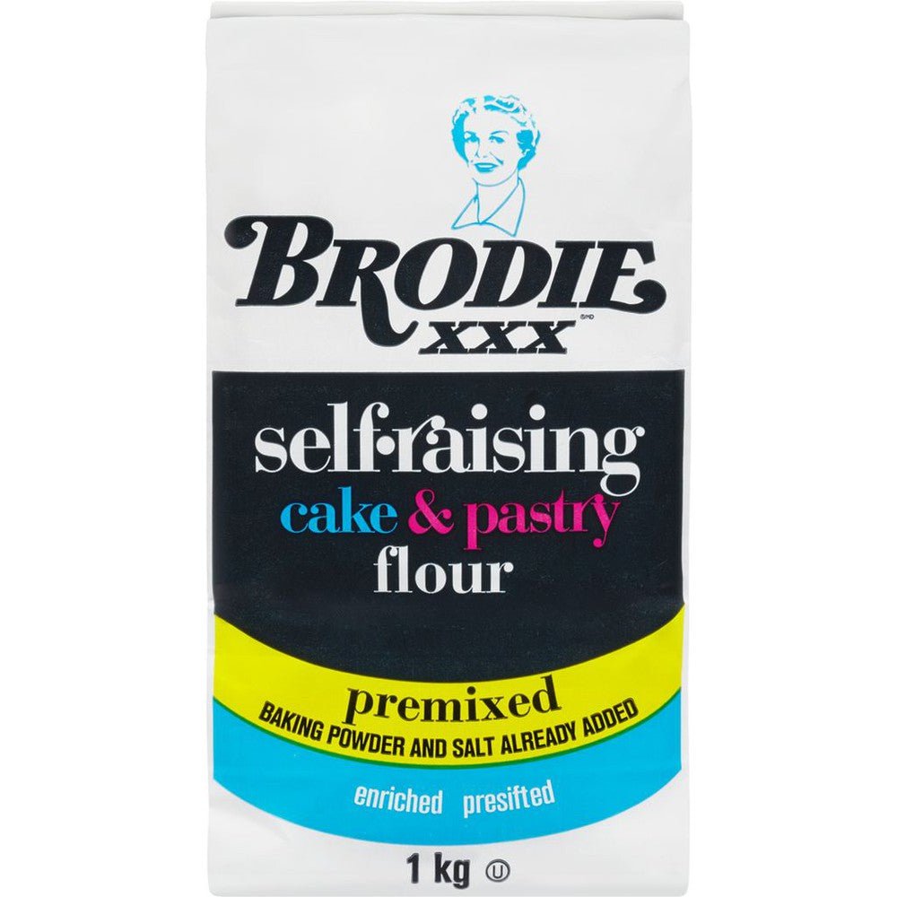 Brodie Self Raising Cake & Pastry Flour Small (1kg) - Brandco Direct Inc