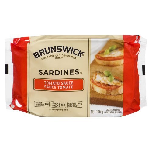 Brunswick Sardines In Tomato Sauce (106g) - Brandco Direct Inc