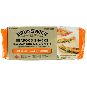 Brunswick Seafood Snacks In Hot Sauce (100g) - Brandco Direct Inc