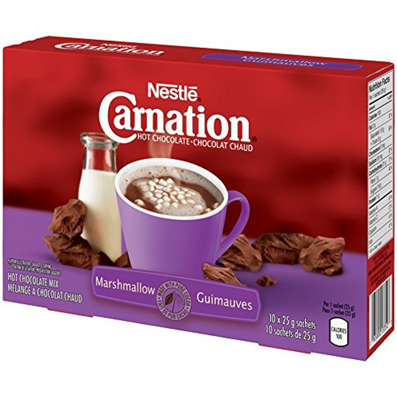 Carnation Hot Chocolate Marshmallow (10x25g) - Brandco Direct Inc