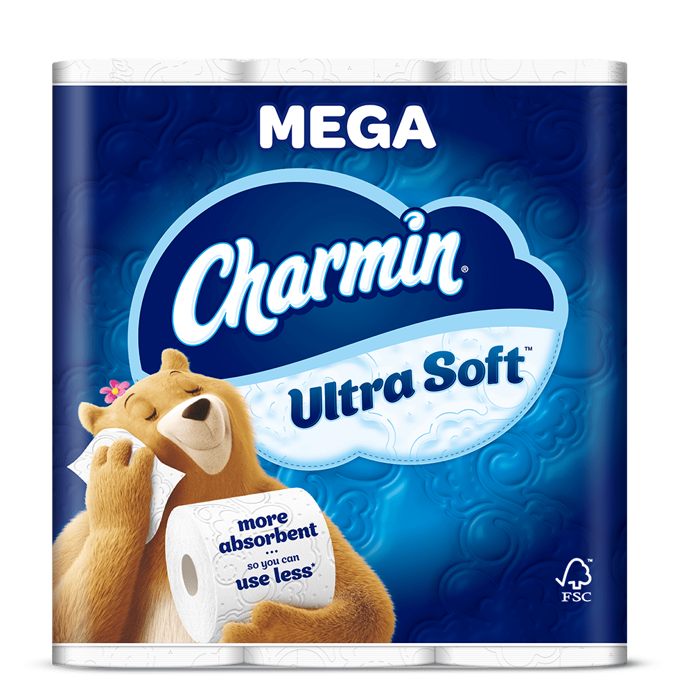 Charmin Ultra Soft Toilet Paper 2Ply 6MR=24R (284S) - Brandco Direct Inc