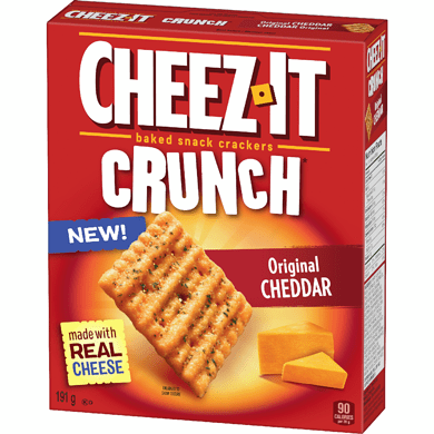 Cheez It Crunch Orginal Cheddar (191g) - Brandco Direct Inc