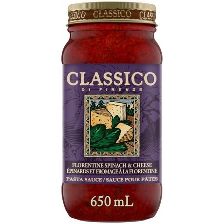 Classico Florentine Spinach & Cheese (650ml) - Brandco Direct Inc