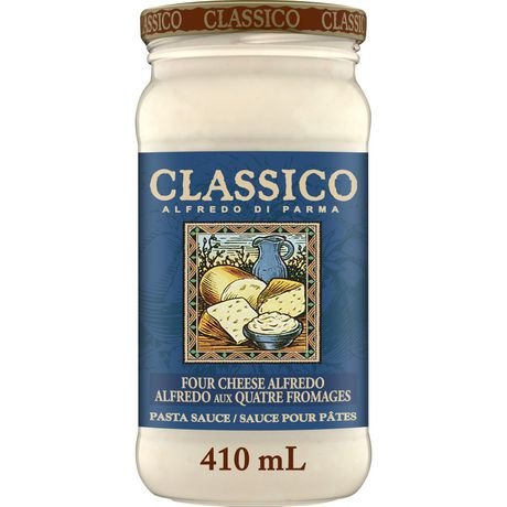 Classico Four Cheese Alfredo (410ml) - Brandco Direct Inc