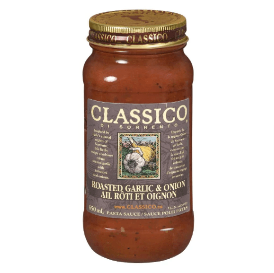 Classico Roasted Garlic & Onion (650ml) - Brandco Direct Inc