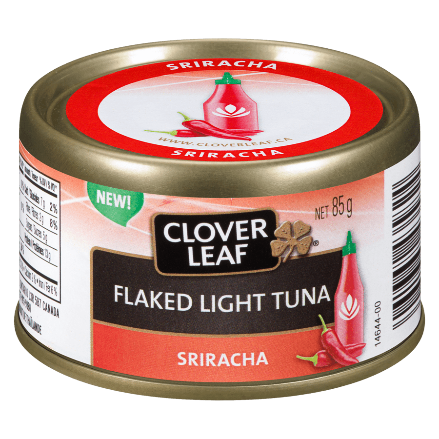 Clover Leaf Flaked Light Tuna Sriracha (85g) - Brandco Direct Inc