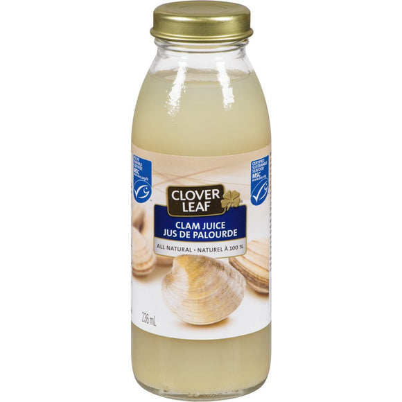 Clover Leaf Clam Juice (236ml) - Brandco Direct Inc