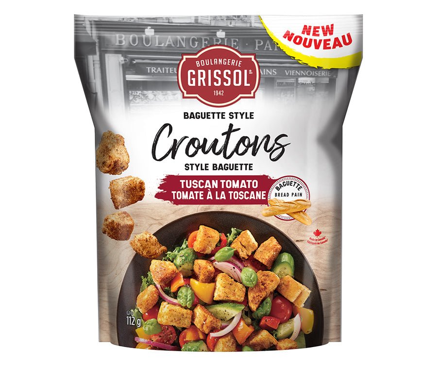 Dare Baguette Croutons Tuscan Style Tomato (112g) - Brandco Direct Inc