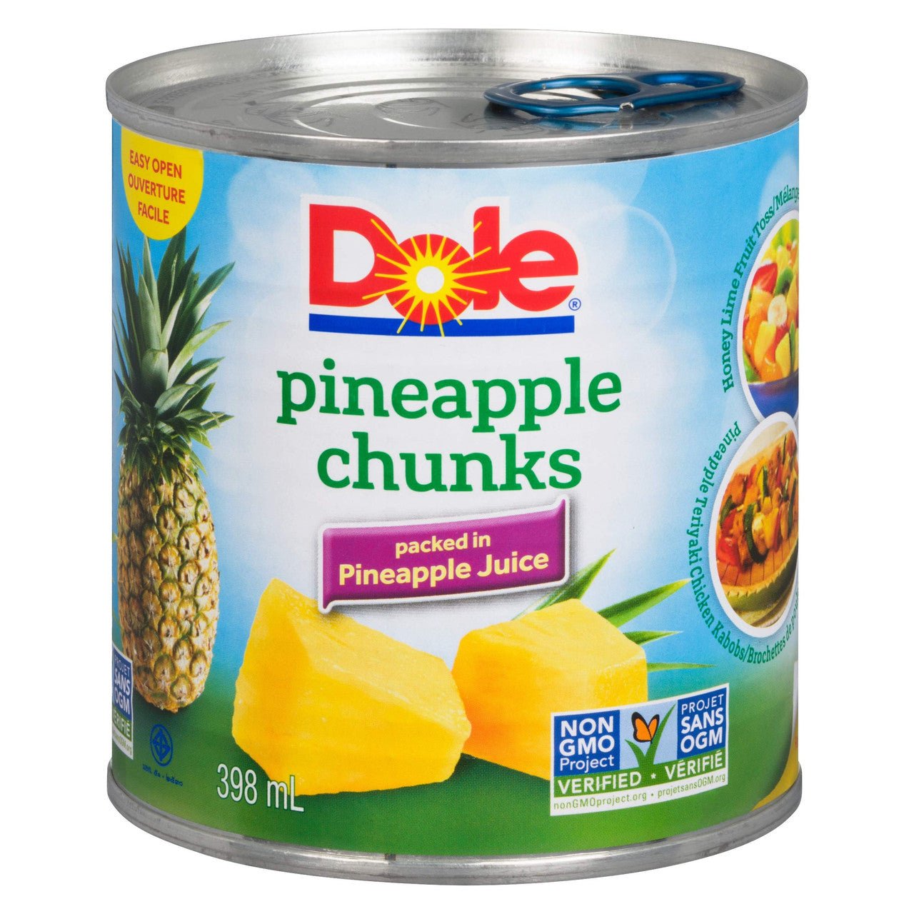 Dole Chunks Pineapple in Juice (398ml) - Brandco Direct Inc