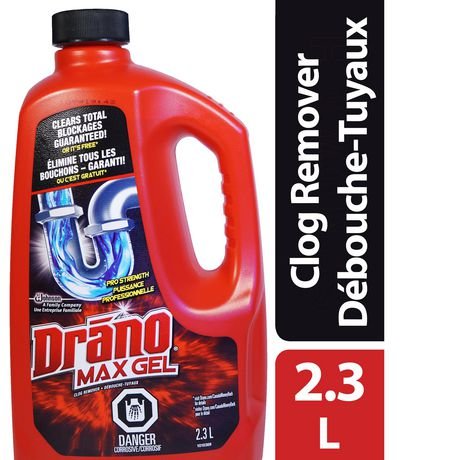 Drano Max Gel Clog Remover (2.37L) - Brandco Direct Inc