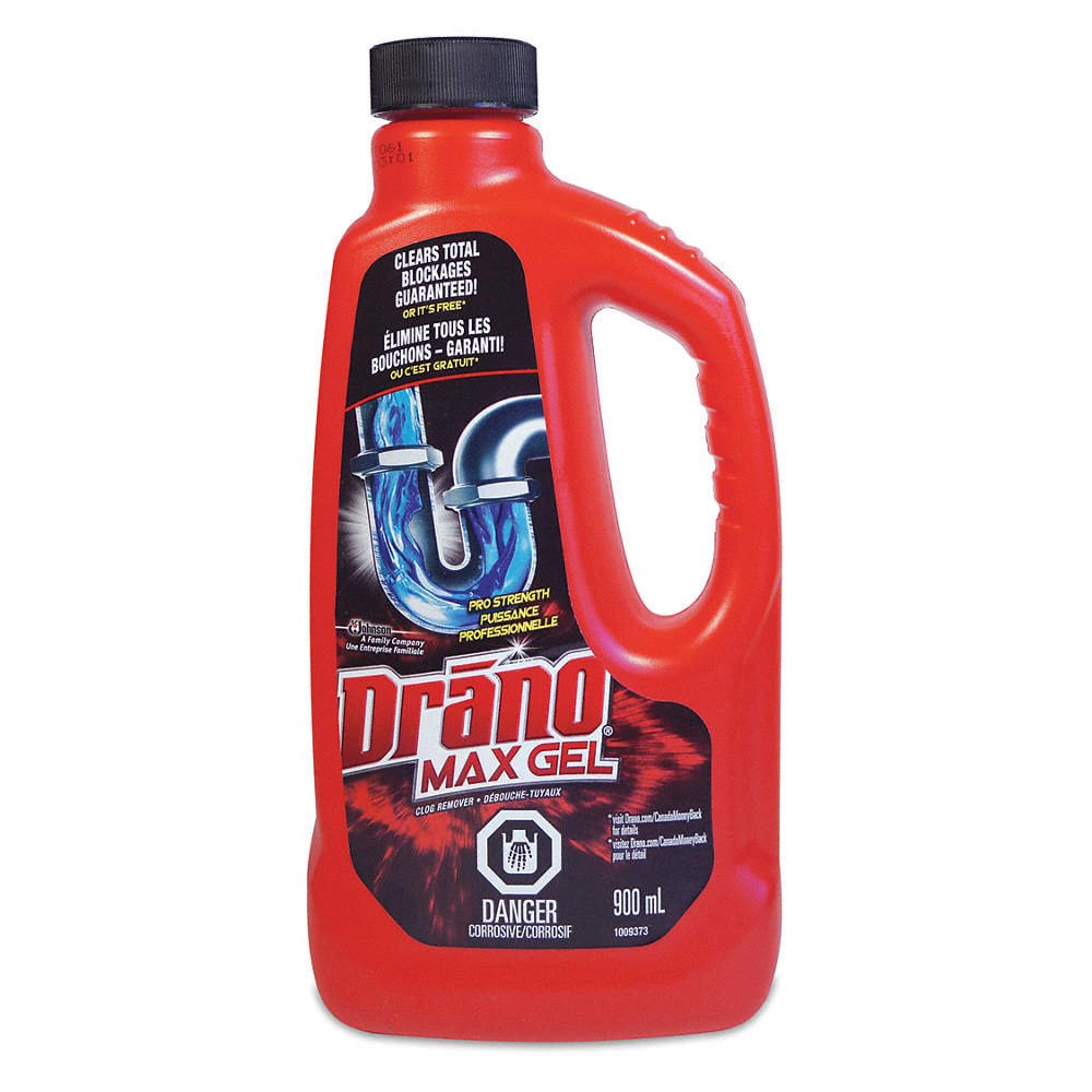 Drano Max Gel Red Pro Strength (900ml) - Brandco Direct Inc