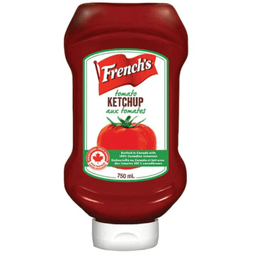 French's Ketchup Upside down (750ml) - Brandco Direct Inc