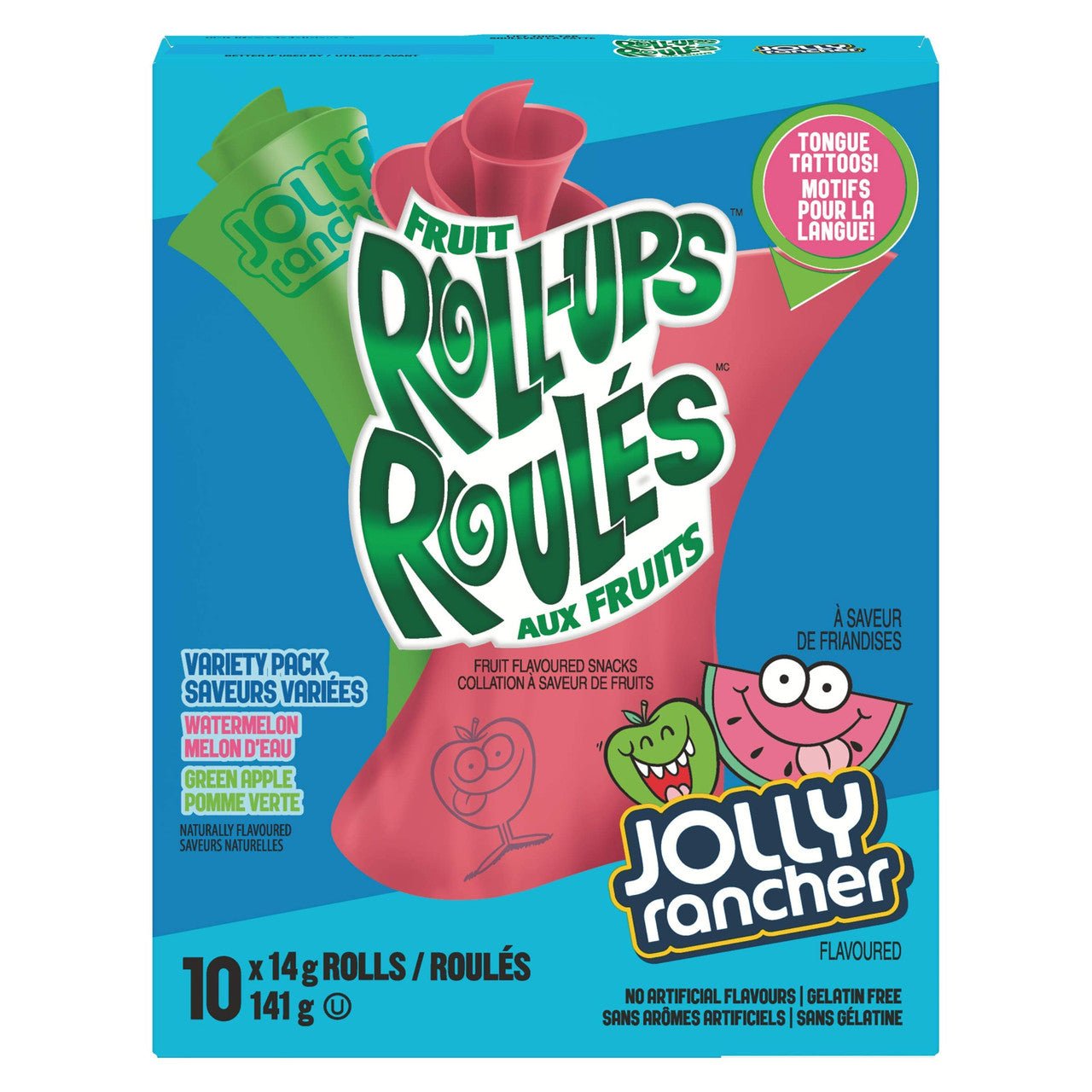 Betty C Roll - UP Jolly Rancher 10ct (141g) - Brandco Direct Inc