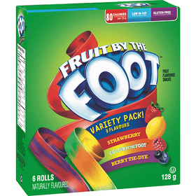 Fruit by The Foot Variety Pack (128g) - Brandco Direct Inc