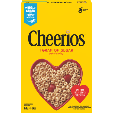 General Mills Cheerios Cereal (350g) - Brandco Direct Inc