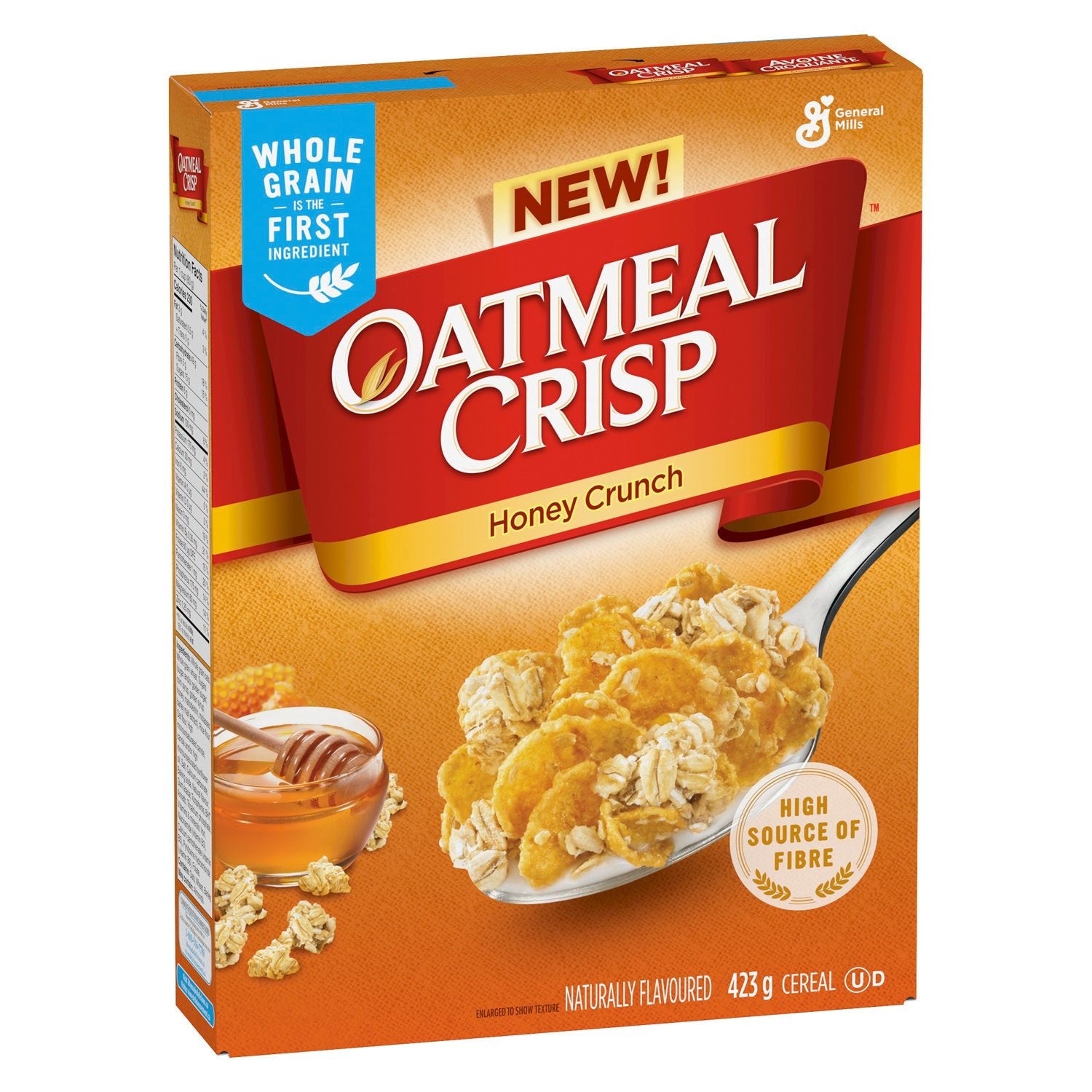 General Mills Oatmeal Crisp Honey Crunch Cereal (423g) - Brandco Direct Inc