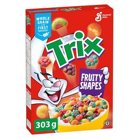 General Mills Trix Fruity Shapes Cereal (303g) - Brandco Direct Inc