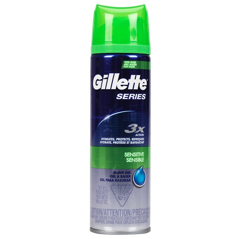 Gillette Series Shave Gel Soothing With Aloe (198g) - Brandco Direct Inc