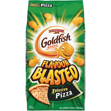 Goldfish Baked Crackers Xplosive Pizza(180g) - Brandco Direct Inc