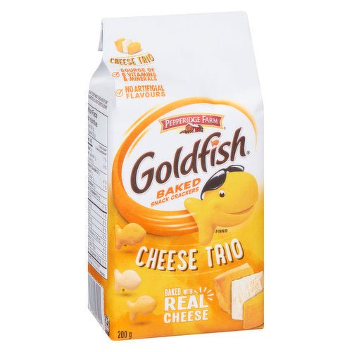 Goldfish Baked Snack Cheese Trio (200g) - Brandco Direct Inc