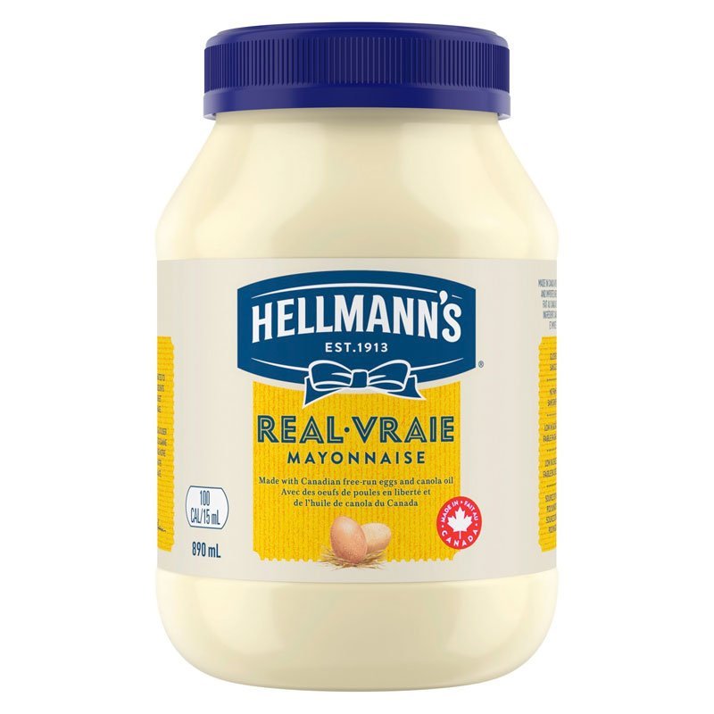 Hellmann's Real Mayonnaise (890ml) - Brandco Direct Inc