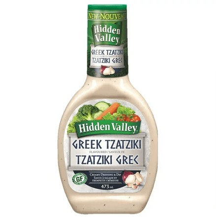 Hidden Valley Greek Tzatziki Tp & Ds (473ml) - Brandco Direct Inc