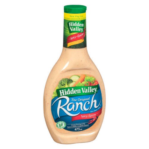 Hidden Valley Spicy Ranch Tp & Ds (473ml) - Brandco Direct Inc