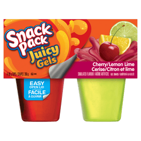 Hunt's Cherry Lemon Juicy Gels 4 Cups - Brandco Direct Inc