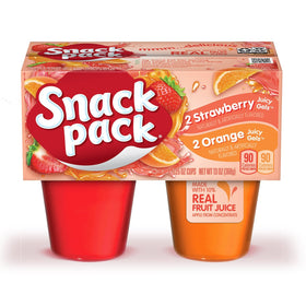 Hunt's Rd Sugar Strawberry Orange Snack Pk (4's) - Brandco Direct Inc
