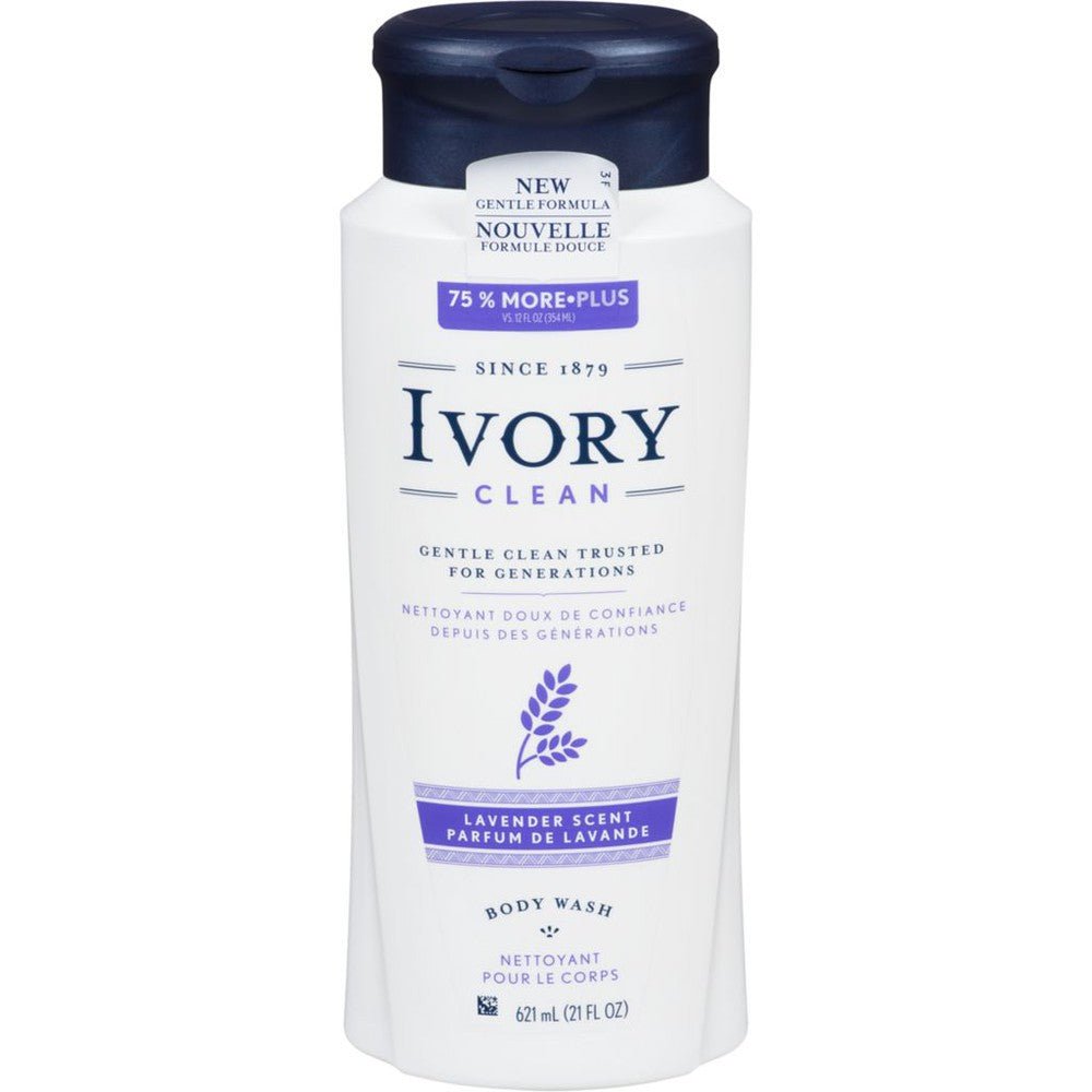 Ivory Body Wash Lavender (621ml) - Brandco Direct Inc