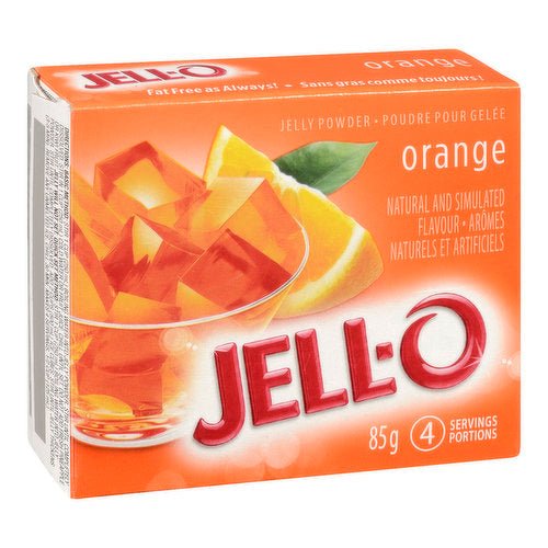 Jello Jelly Powder Orange (85g) - Brandco Direct Inc