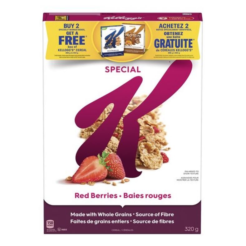 Kellogg's Special K Red Berries Cereal(320g) - Brandco Direct Inc