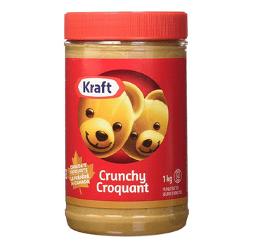 Kraft Crunchy Peanut Butter (1kg) - Brandco Direct Inc