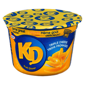 Kraft Dinner Cup Triple Cheese (58g) - Brandco Direct Inc