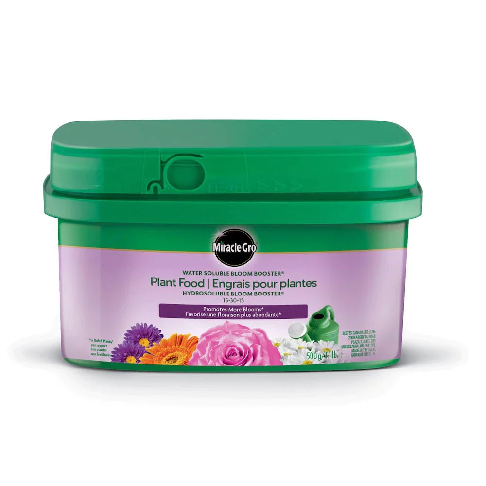 Miracle - Gro Water Soluble Bloom Booster Plant Food 15 - 30 - 15 (500g) - Brandco Direct Inc