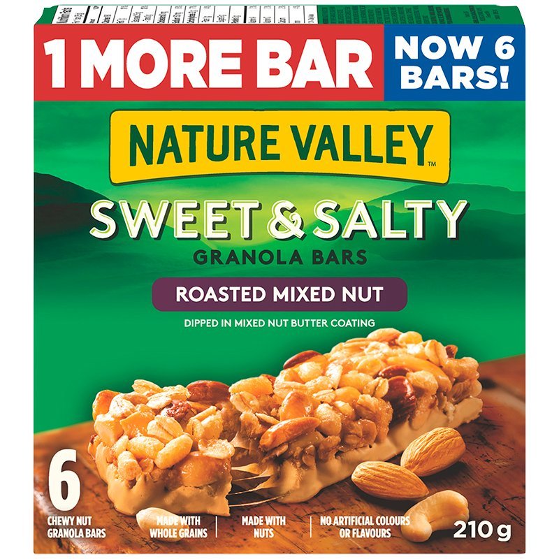 Nature Valley Sweet & Salty Roast Mix Nut 6'(210g) - Brandco Direct Inc