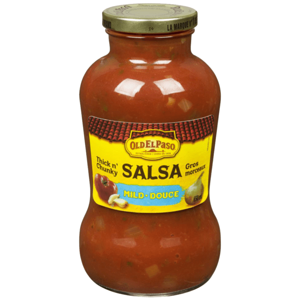 Old El Paso Salsa Mild Thick N Chunky (650ml) - Brandco Direct Inc